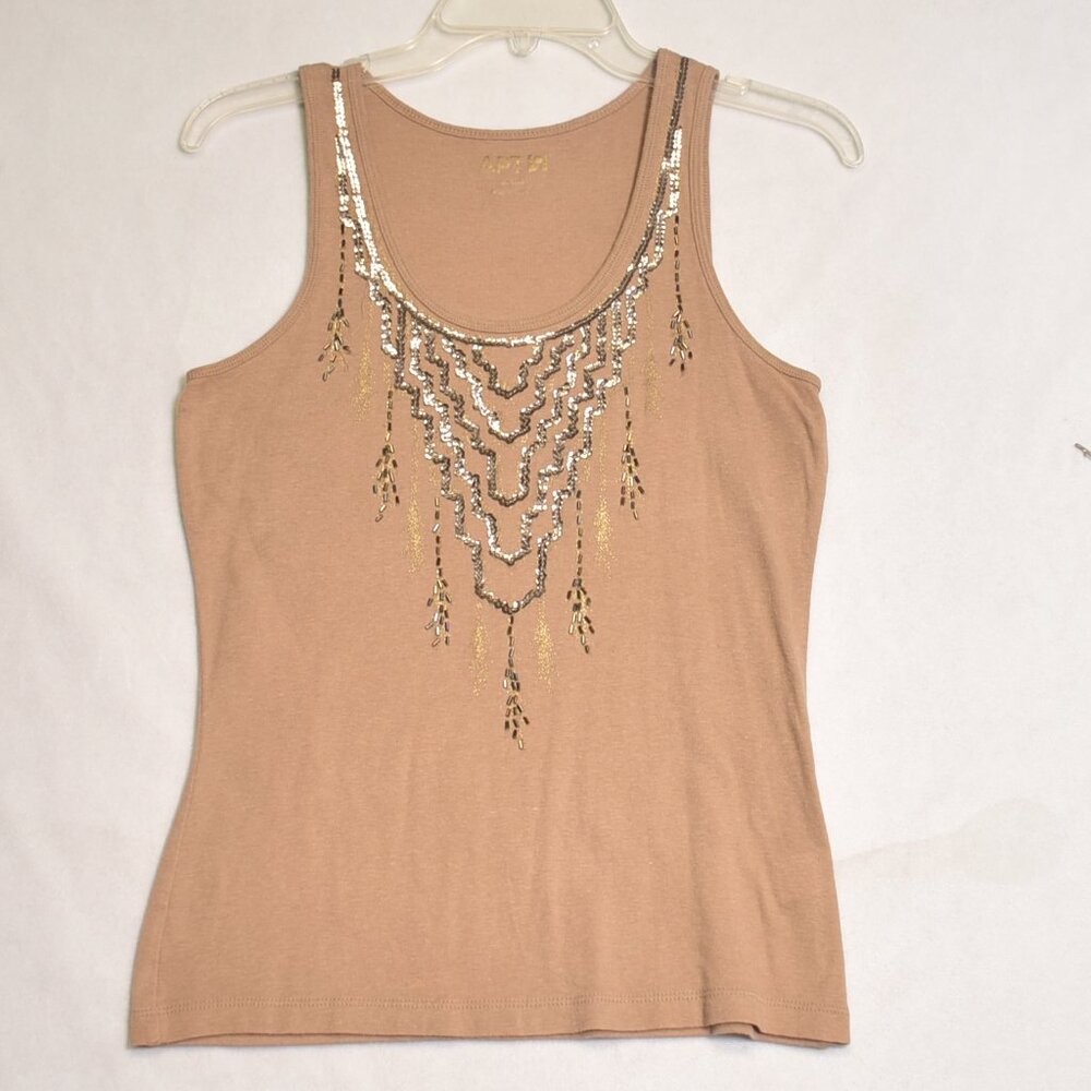 Ruby Rd. And Apt. 9 Women's Tank Top Embellished … - image 7